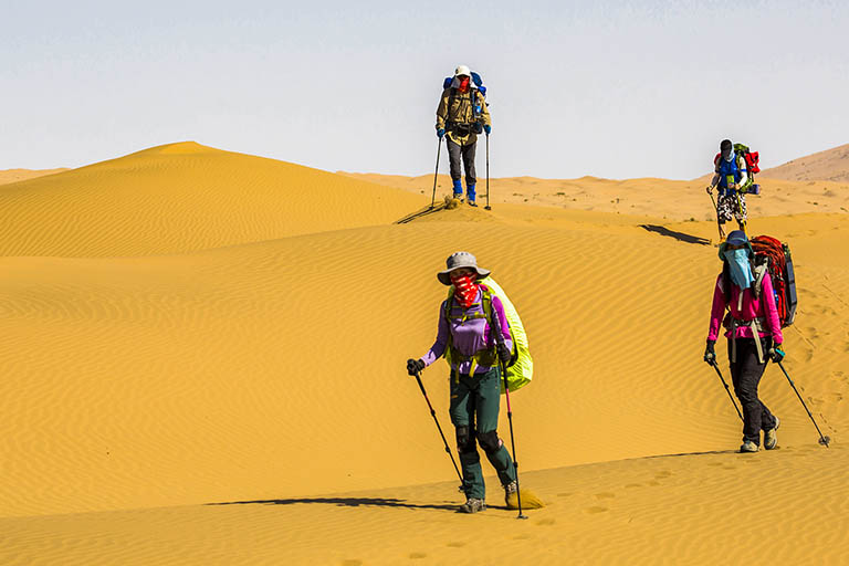 How to Get around Badain Jaran Desert
