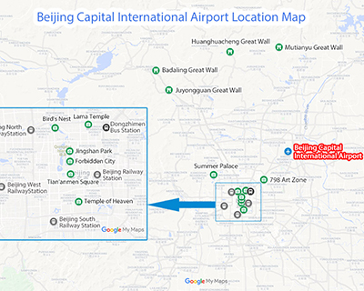 Beijing Airport Map