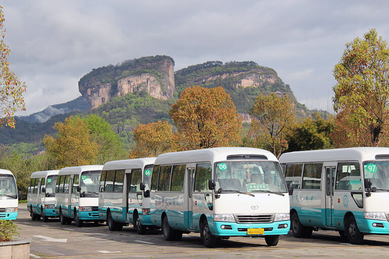 Wuyi Mountain Scenic Area Tourist Bus