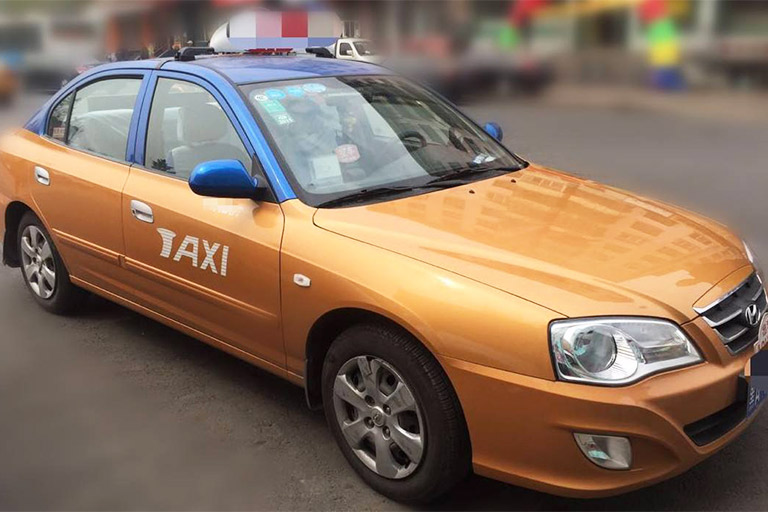 Taxi in Harbin