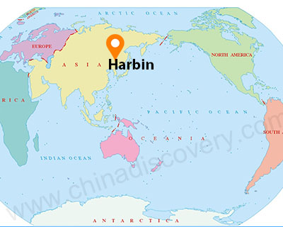 Harbin World Map