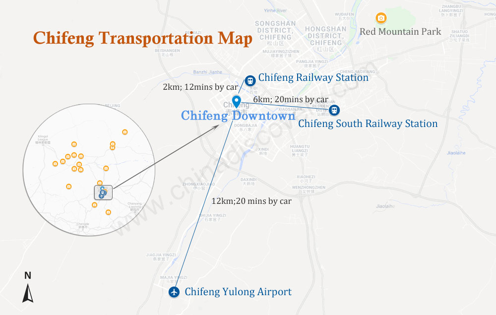 Chifeng Map