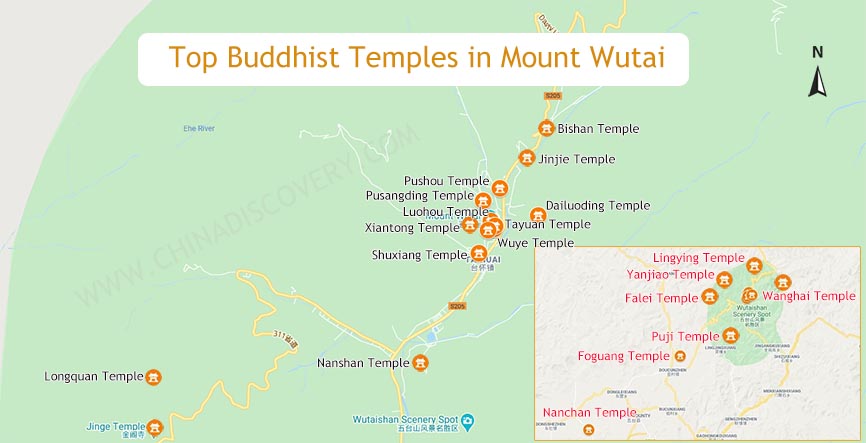 Wutaishan Attractions - Places to Visit in Mount Wutai