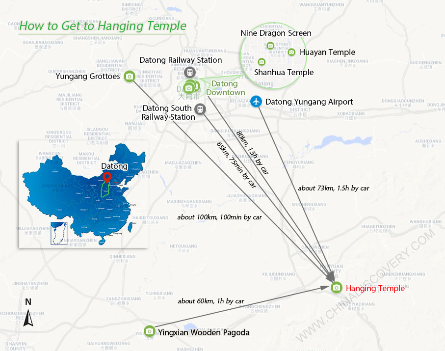 How to Get to Hanging Temple