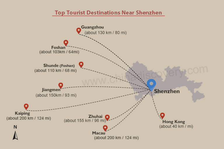 Hot Tourist Destinations near Shenzhen