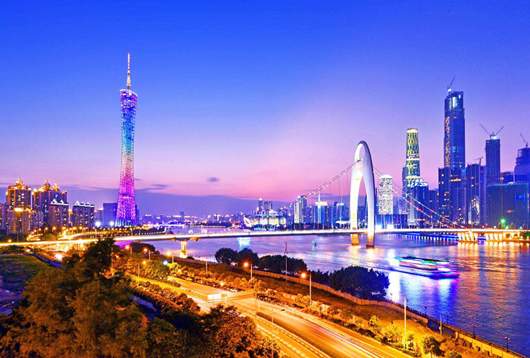 Canton Tower, the Landmark of Guangzhou