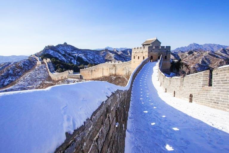 Mutianyu Great Wall in February