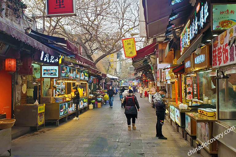Muslim Quarter (snack street) in Xian