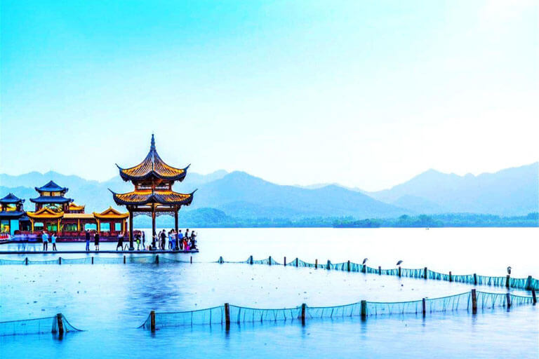 Hangzhou West Lake Boat
