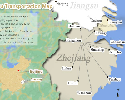 Hangzhou Transportation Map