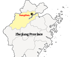 Hangzhou Zhejiang Map