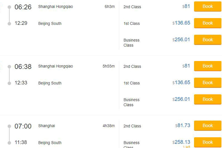 China High Speed Train Travel Guide