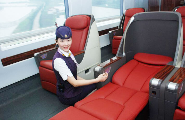 China High Speed Train Business Class Seats