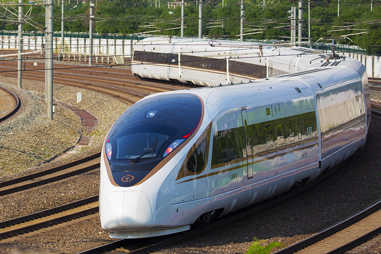 China's newest Fuxing Train Train Travel with Children in China