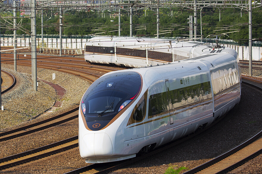 China High Speed Bullet Trains Photos