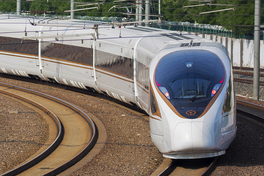 China High Speed Bullet Trains Photos