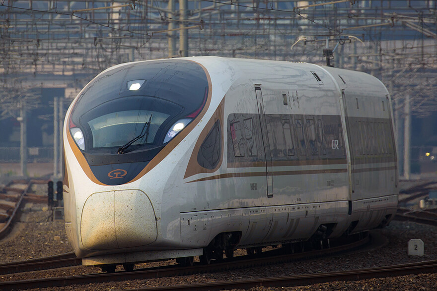 China High Speed Bullet Trains Photos