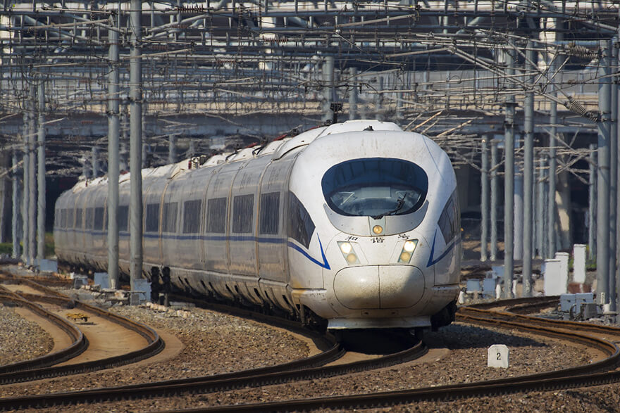 China High Speed Bullet Trains Photos