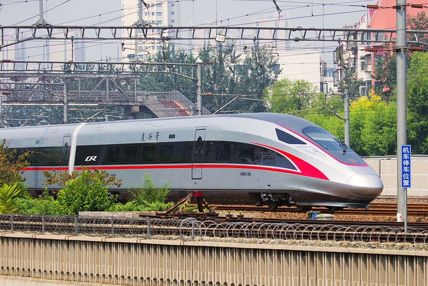 China High Speed Bullet Trains Photos 