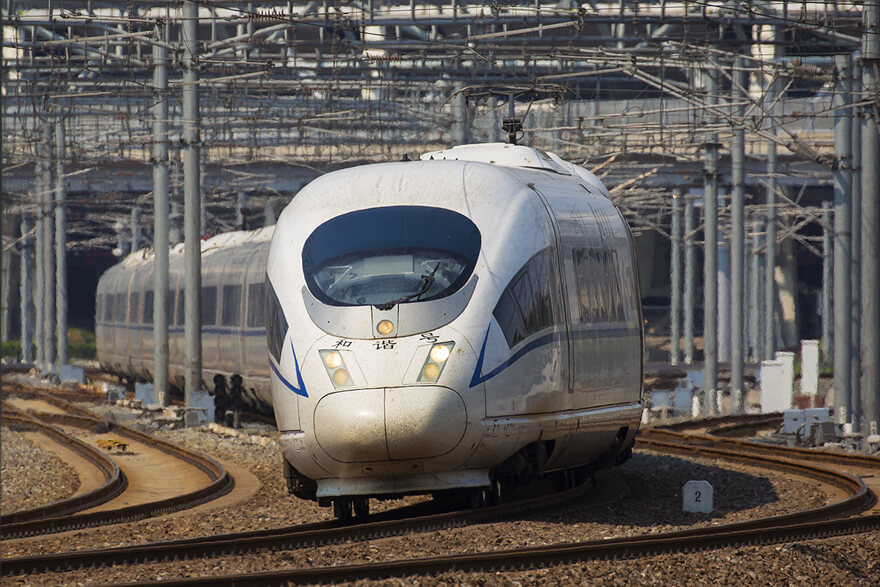 China High Speed Bullet Trains Photos