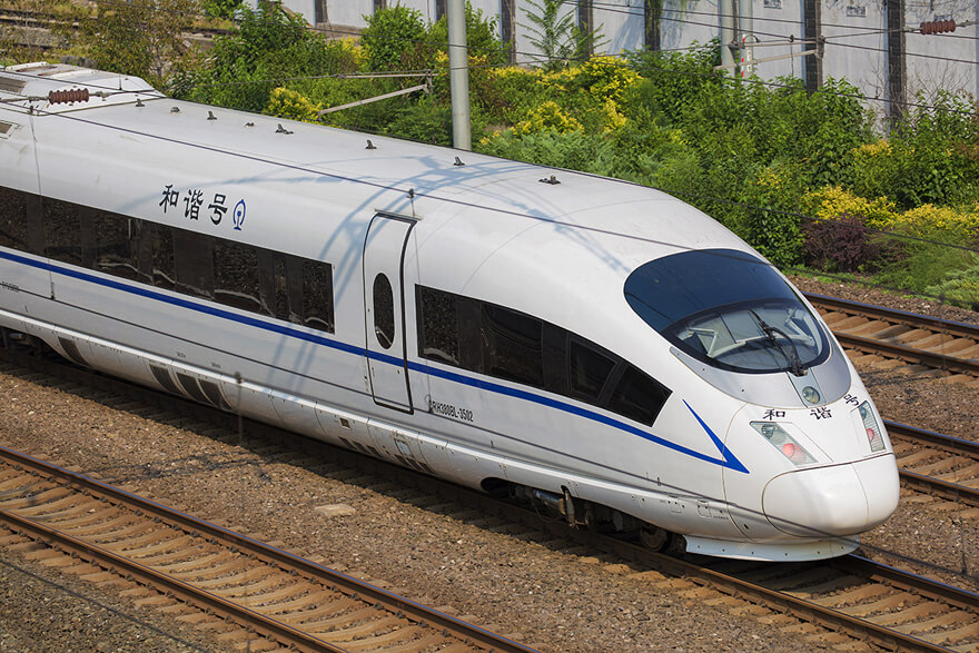 China High Speed Bullet Trains Photos