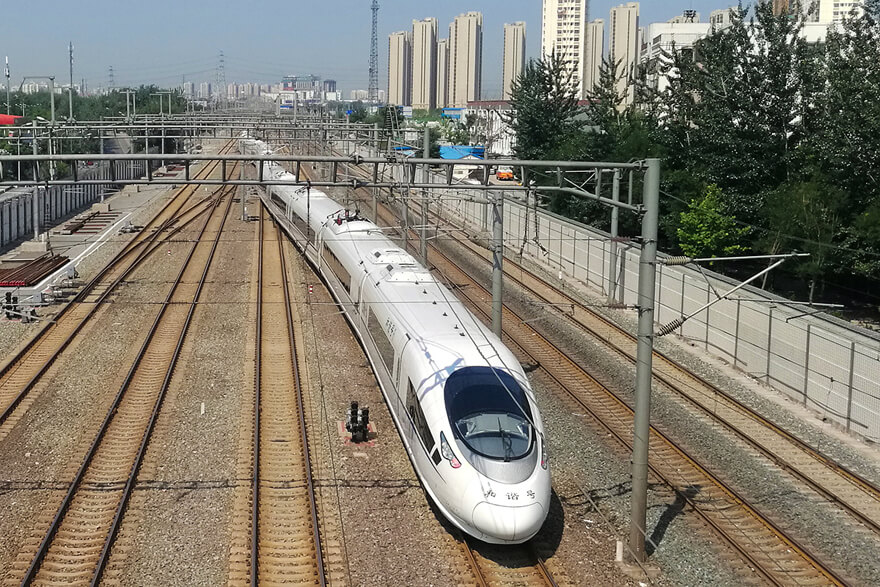 China High Speed Bullet Trains Photos