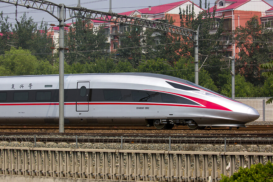 China High Speed Bullet Trains Photos 