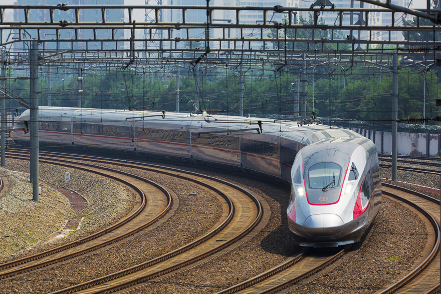 China High Speed Bullet Trains Photos