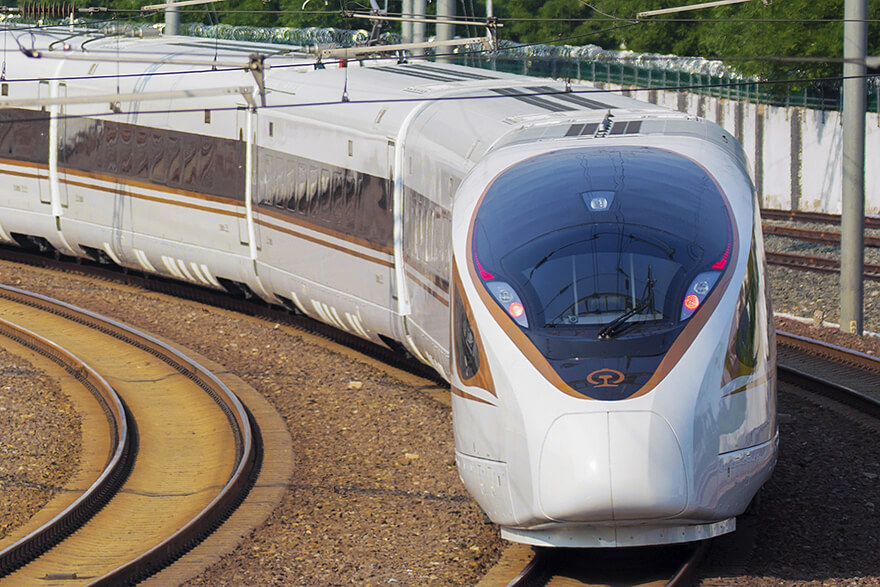 China High Speed Bullet Trains Photos