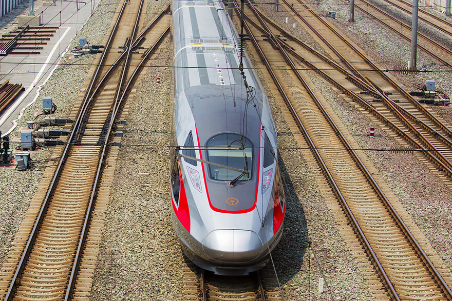 China High Speed Bullet Trains Photos