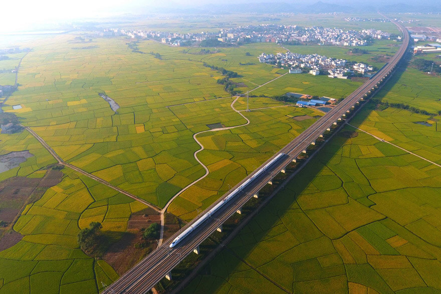 China High Speed Railway Landscapes