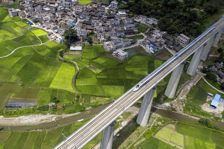 China High Speed Railway Landscapes