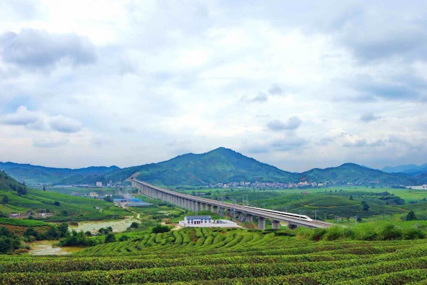 China High Speed Railway Landscapes