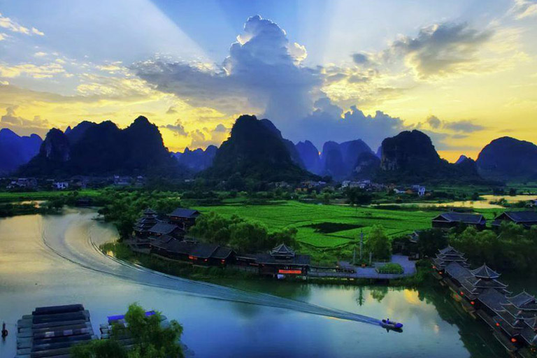Stunning Guilin Karst landscape China (High Speed) Train Travel Guide 2024