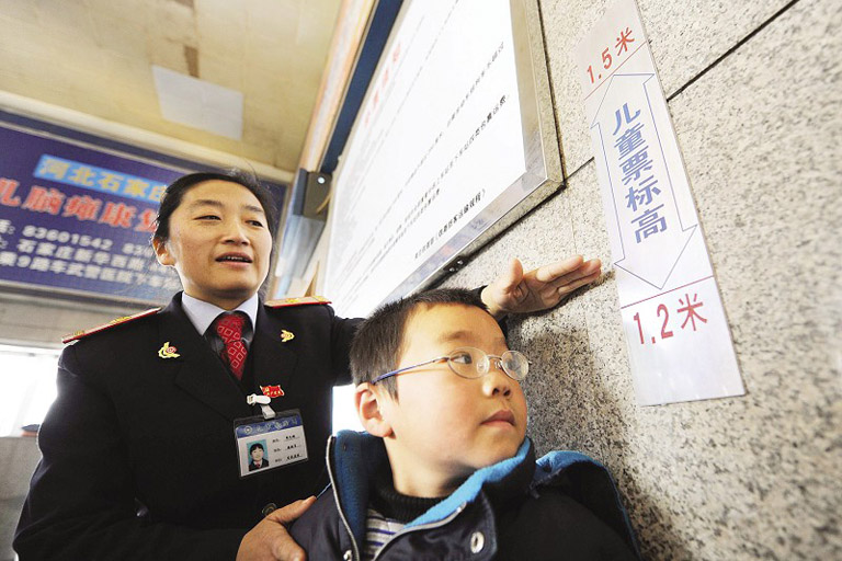 Beijing Great Wall in Summer Train Travel with Children in China