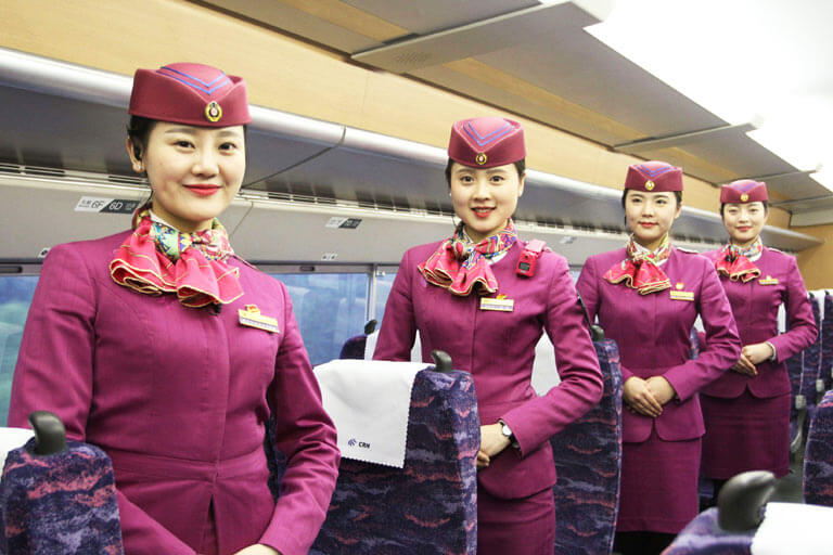 High Speed Train Seat Attendants China High Speed Train Seats