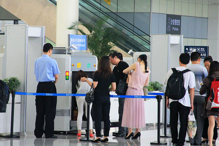 Security Check Procedure High Speed Train Travel