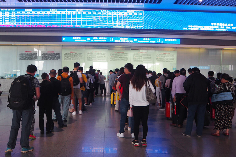 Book train ticket at railway station China (High Speed) Train Travel Guide 2024