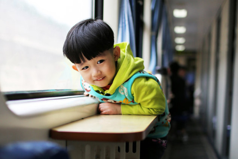 Beijing Great Wall in Summer Train Travel with Children in China