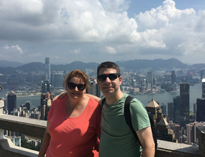 Bird's Eyes View of Hong Kong