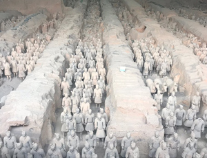 Terracotta Warriors in Xian