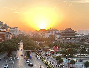 Sunset from Bell Tower