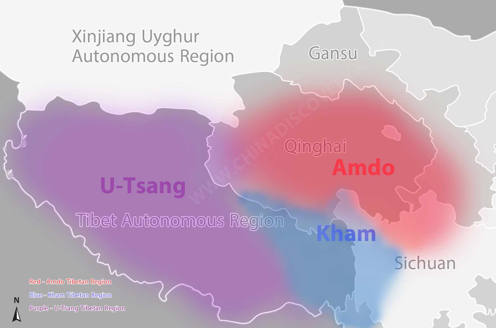 Amdo Map