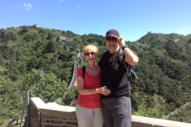 Badaling Great Wall Looks Like A Winding Dragon Ancient Capital Beijing