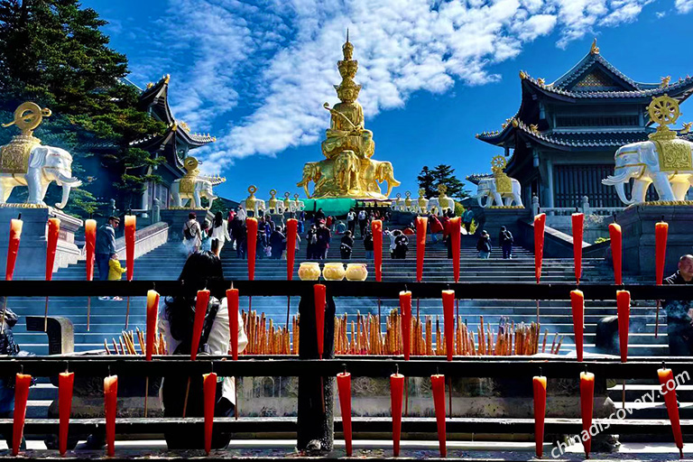 Buddhist Mountain in China