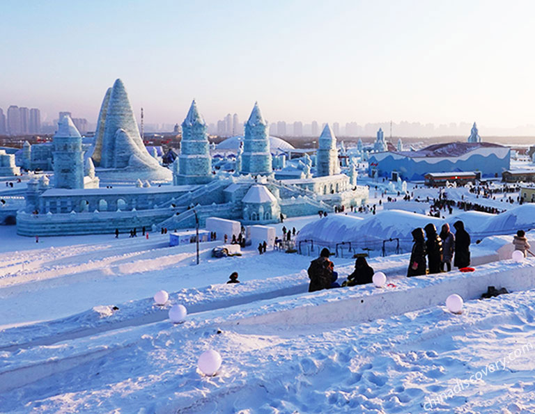 Harbin Ice and Snow World in Late December