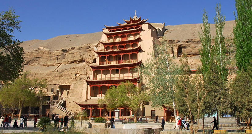 Mogao Caves in Dunhuang