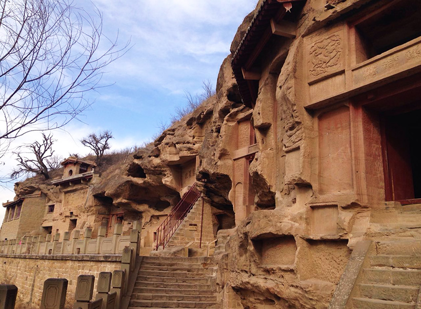 Yulin Grottoes in Gansu