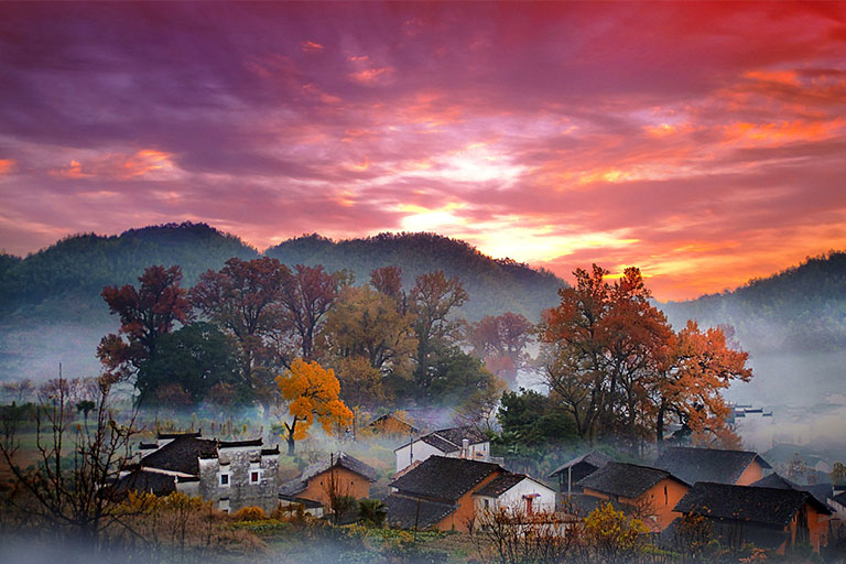 Wuyuan in November China in November