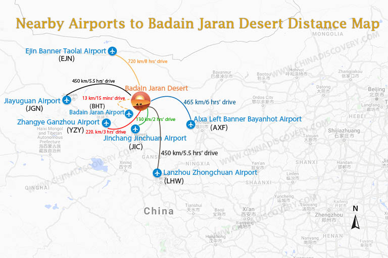 Take Flight to Badain Jaran Desert